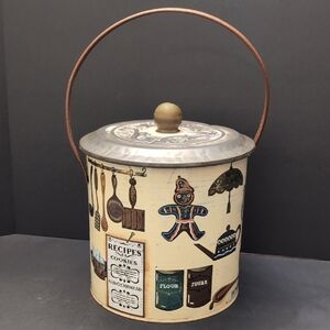 VTG 1960s Baret Ware,Somerset Biscuit Barrel/Tin.
